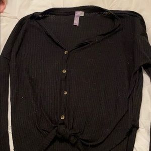 long sleeve button down